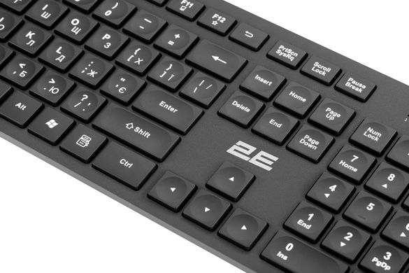 Клавіатура 2E KS260 WL BLACK (2E-KS260WB)