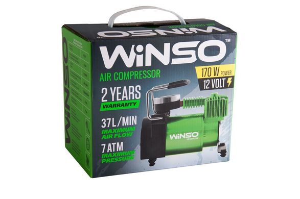 Автомобильный компрессор Winso 7 Атм, 170Вт (122000)