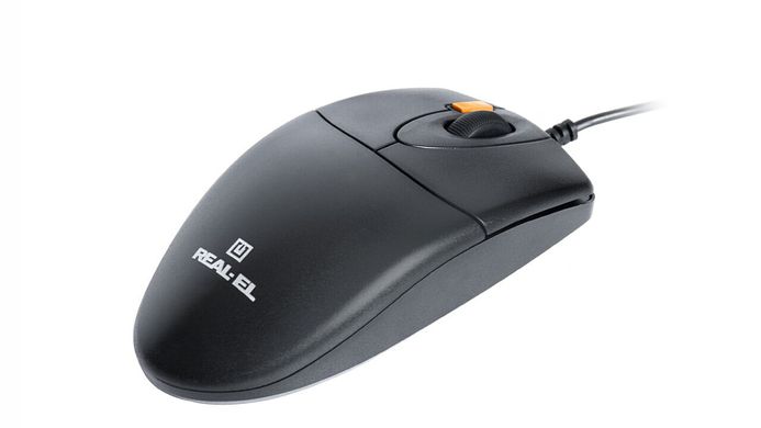 Мышь REAL-EL RM-220 Black USB (EL123200026)