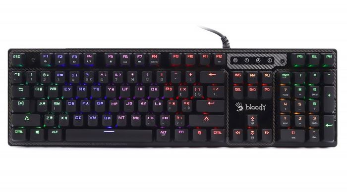 Клавиатура A4Tech B750N Bloody (Black)