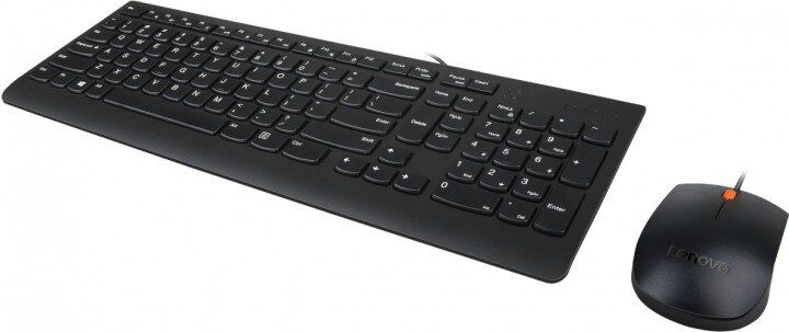 Комплект (клавіатура, мишка) Lenovo Essential Wired Combo Keyboard & Mouse Russian/Cyrillic 441 (4X30L79912)