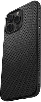Чехол Spigen Apple iPhone 15 Pro Max Liquid Air Matte Black (ACS06562)