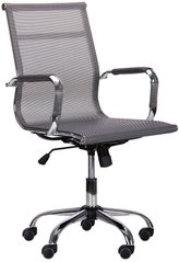 Офісне крісло AMF Slim Net LB XH-633B Сірий (521220)