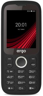 Мобильный телефон Ergo F242 Turbo Dual Sim Black