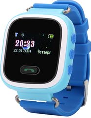 Дитячий смарт годинник UWatch Q60 Kid smart watch Blue