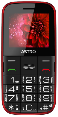 Мобільний телефон Astro A241 Red