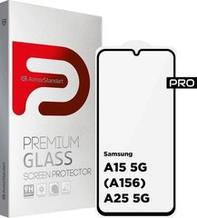 Защитное стекло ArmorStandart Pro для Samsung A15 5G (A156)/A25 5G Black (ARM72435)