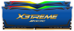 Оперативна пам'ять OCPC DDR4 16GB 2x8GB 3600MHz X3 RGB Blue Label Kit (MMX3A2K16GD436C18BU)