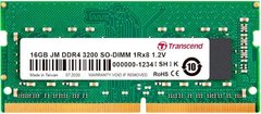 Оперативна пам'ять Transcend 16 GB SO-DIMM DDR4 3200 MHz JetRam (JM3200HSB-16G)