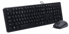 Комплект (клавіатура, миша) A4-Tech KK-3330 Black