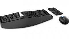 Комплект (клавіатура, мишка) Microsoft Sculpt Ergonomic Desktop Black Ru (L5V-00017)