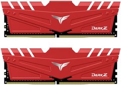 Оперативна пам'ять Team DDR4 2Х8GB/3000 T-Force Dark Z Red (TDZRD416G3000HC16CDC01)