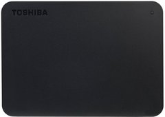 Зовнішній жорсткий диск Toshiba Canvio Basics + USB-C адаптер 2TB HDTB420EK3ABH 2.5" USB 3.2 Gen1 External Black (HDTB420EK3ABH)