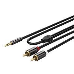 Аудіо кабель ORICO 3.5 мм - 2*RCA (AM-MRC1-15-BK-BP) (CA912728)