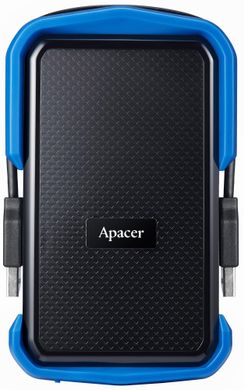 Зовнішній жорсткий диск APAcer AC631 2TB USB 3.1 Blue (AP2TBAC631U-1)