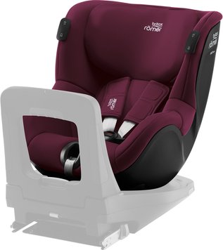 Автокресло BRITAX-ROMER DUALFIX iSENSE Burgundy Red (2000035108)