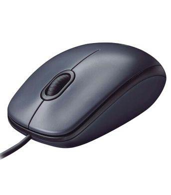 Мышь Logitech M90 (910-001793) Dark USB
