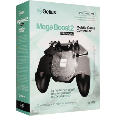 Геймпад для телефона Gelius Pro Mega Boost 2 Deep Cool GP-GT004 Black