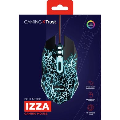 Мышь Trust GXT 105X Izza LED 4000 dpi