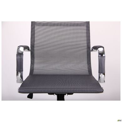 Офісне крісло AMF Slim Net LB XH-633B Сірий (521220)
