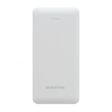 Универсальная мобильная батарея Power Bank Borofone DBT02 18000 mAh White