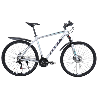 Велосипед Titan Drag 29" 21" серый-бирюза (29TWA21-003606)