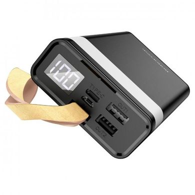 Зовнішній акумулятор BOROFONE BJ18 Coolmy digital display power bank 20000mAh Black