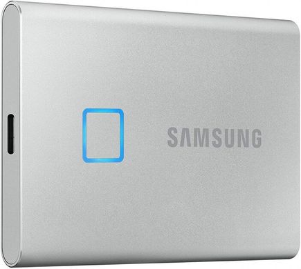SSD-накопитель Samsung T7 Touch 2 TB Silver (MU-PC2T0S/WW)