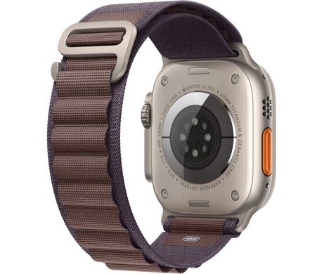 Apple Watch Ultra 2 GPS + Cellular, 49mm Titanium Case with Blue Alpine Loop - M (MREP3UL/A)