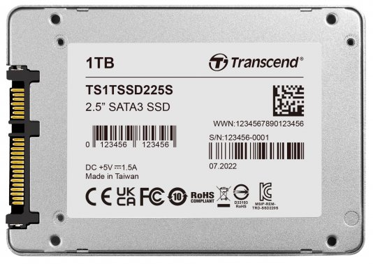 SSD накопитель Transcend SSD225S 1 TB (TS1TSSD225S)
