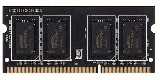 Оперативная память AMD SODIMM DDR3-1600 2048MB PC3-12800 Radeon R5 Entertainment (R532G1601S1SL-U)