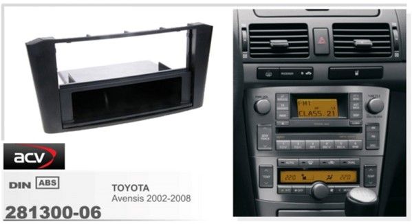 Перехідна рамка ACV 281300-06 Toyota Avensis(03>)