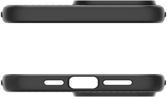Чохол Spigen Apple iPhone 15 Pro Max Liquid Air Matte Black (ACS06562)