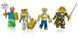 Игровой набор Jazwares Roblox Four Figure Pack Roblox Icons - 15th Anniversary Gold Collector’s Set