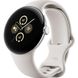 Смарт-часы Google Pixel Watch 2 Polished Silver Aluminum Case / Porcelain Active Band