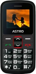 Мобільний телефон ASTRO A172 Black-Red