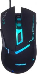 Миша Greenwave GM-3264 (R0015167) Black USB