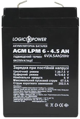 Аккумуляторная батарея LogicPower LPM 6-4,5 AH (3860)