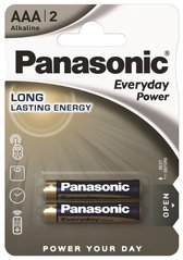 Батарейки Panasonic Everyday Power AAA BLI 2 ALKALINE (LR03REE/2BR)