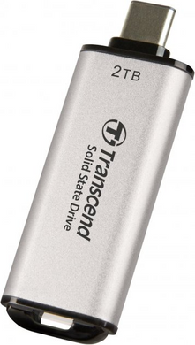 SSD накопичувач Transcend ESD300 2 TB Silver (TS2TESD300S)