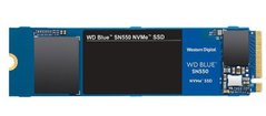 SSD-накопитель M.2 WD Blue SN550 250GB NVMe PCIe 3.0 4x 2280 TLCWDS250G2B0C