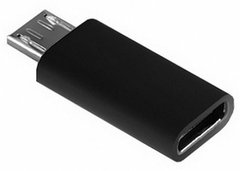 Адаптер Lapara Micro USB Male на USB 3.1 Type-C Female Black