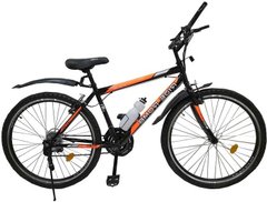 Велосипед Spark Ride Romb V.21 26-ST-18-ZV-V чорний з помаранчевим (148529)