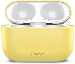 Чохол для навушників Usams Silicone Case Yellow (BH569AP03) for Apple AirPods Pro