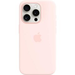 Чохол Apple Silicone Case with MagSafe для iPhone 15 Pro Light Pink (MT1F3)