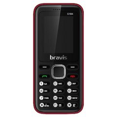 Мобільний телефон Bravis C184 Pixel red