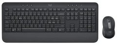 Комплект (клавіатура, миша) бездротовий Logitech MK650 Combo for Business Graphite (920-011004)