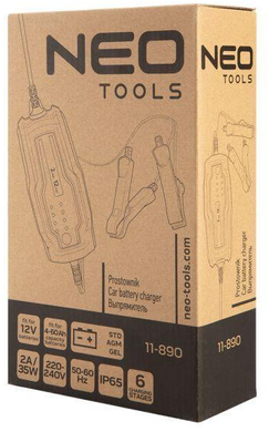 Интеллектуальное зарядное устройство NEO Tools 11-890