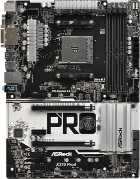 Материнская плата ASRock X370 Pro4