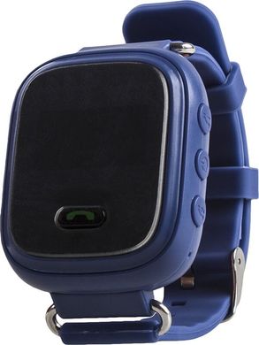 Детские смарт часы UWatch Q60 Kid smart watch Dark Blue